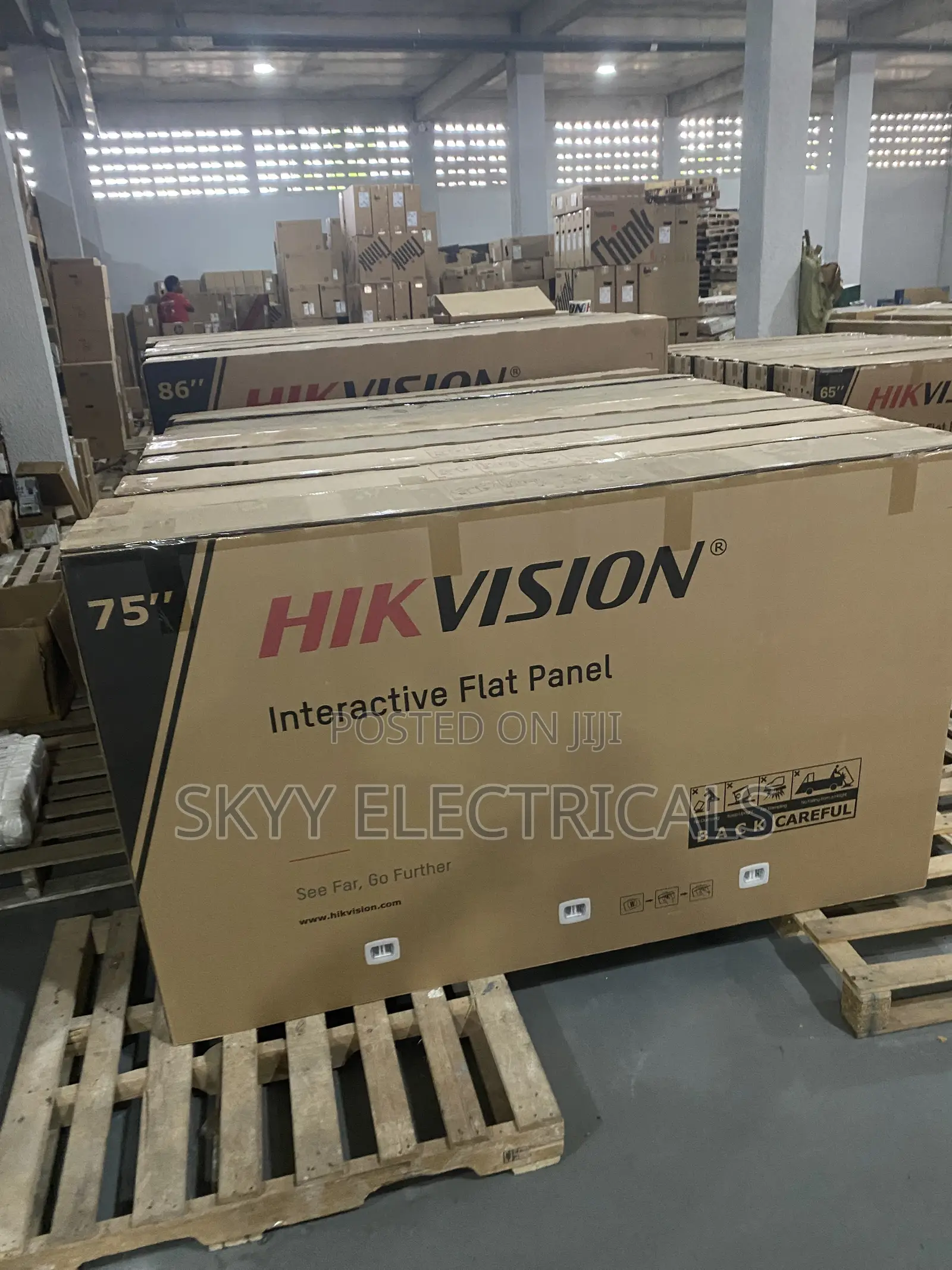 Hikvision 75’ Interective Whith Build in Camara