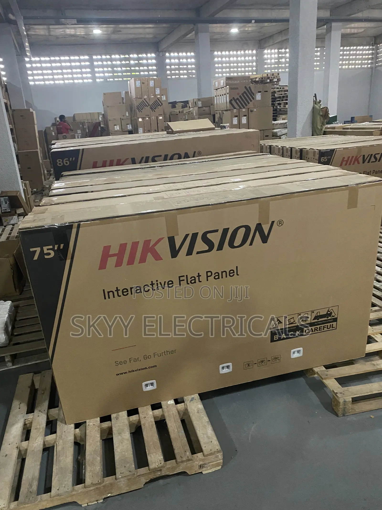 Hikvision 75’ Interective Whith Build in Camara