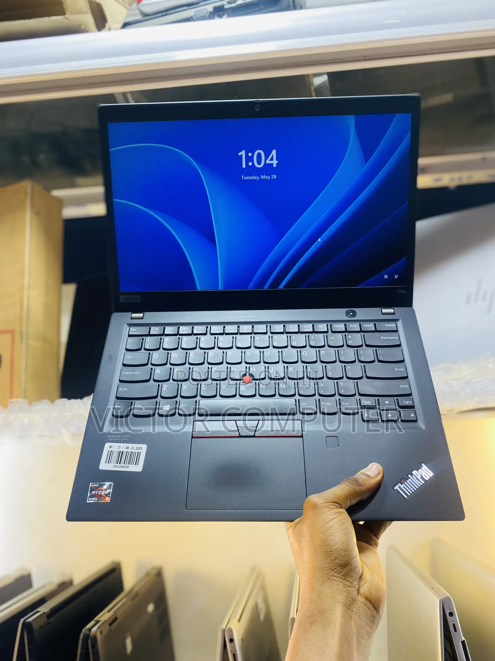 Laptop Lenovo ThinkPad T14s Gen 1 8GB AMD Ryzen 5 SSD 256GB