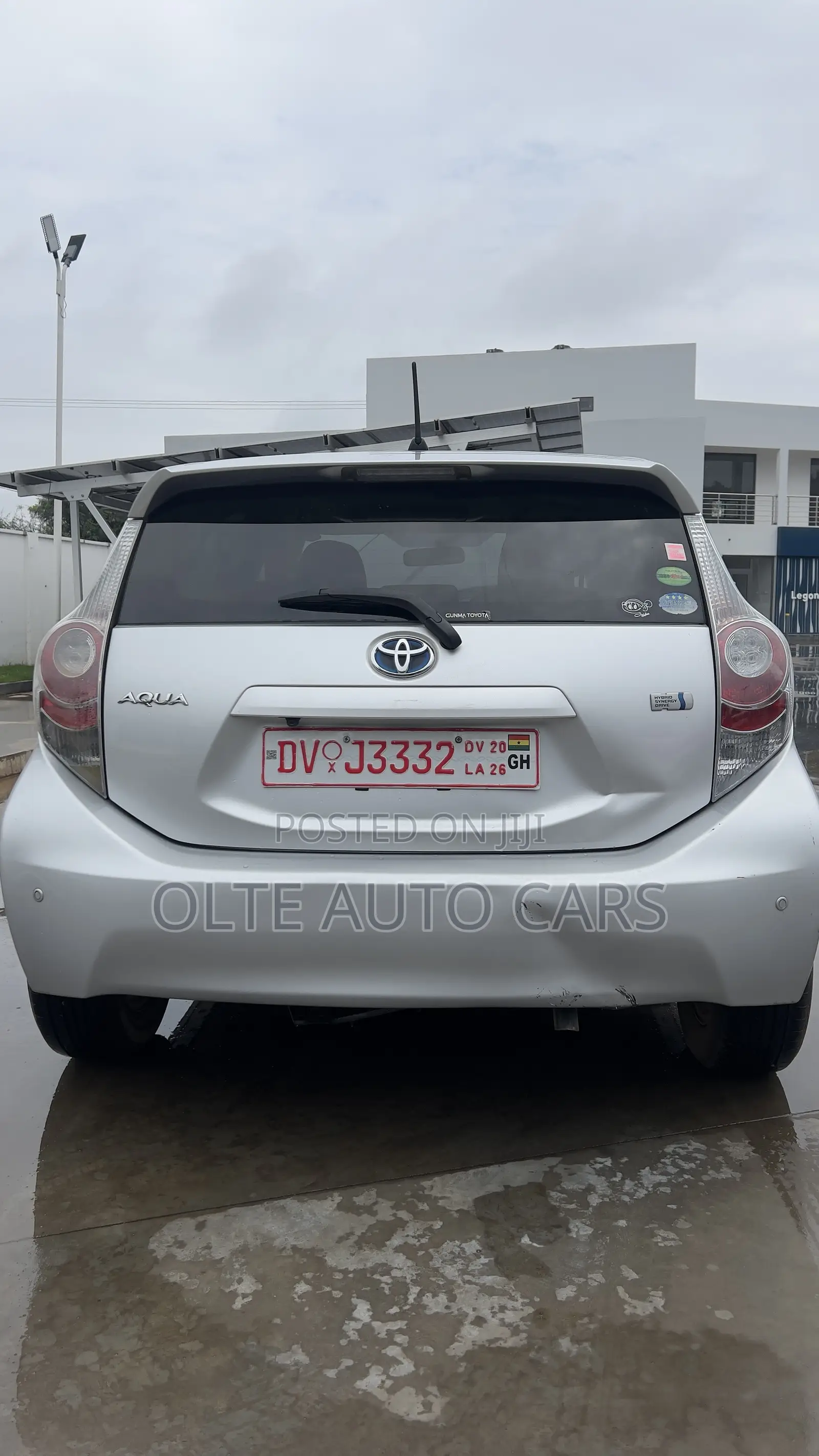 Toyota Aqua 2012 Silver
