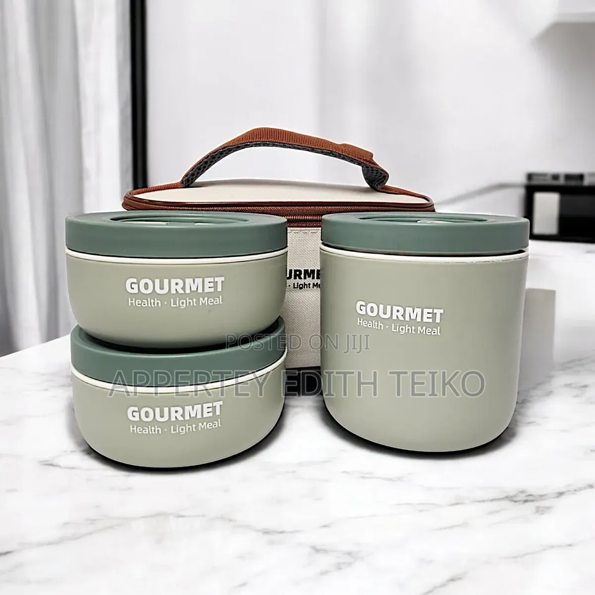 Gourmet Health Light Meal Insulated Lunch Box Set