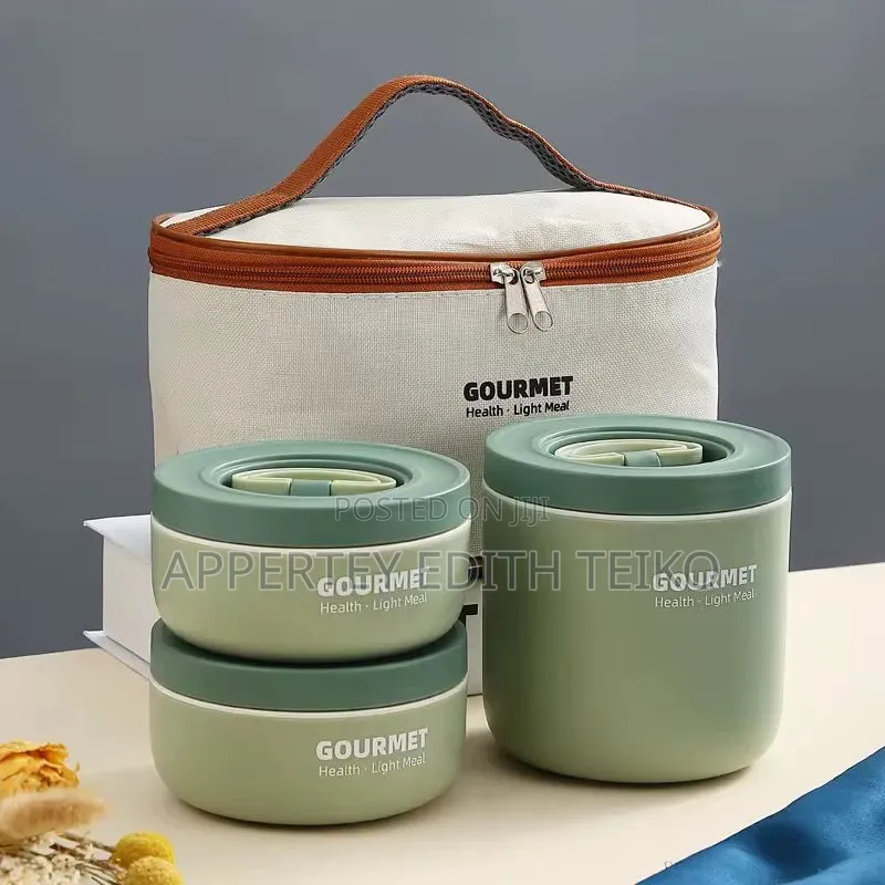 Gourmet Health Light Meal Insulated Lunch Box Set