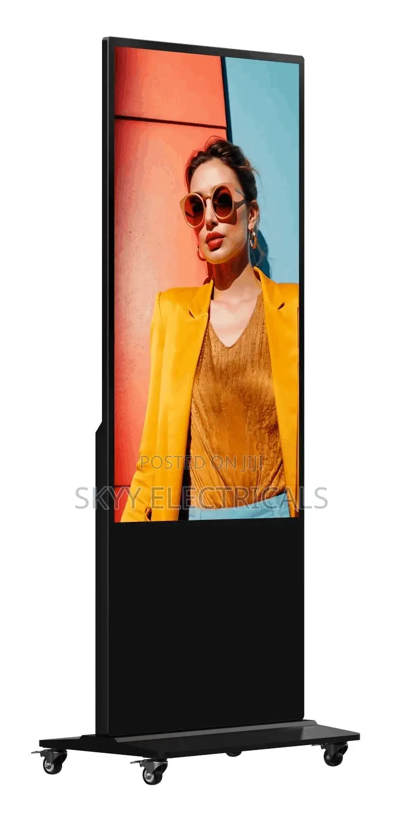 Hikvision 55" Slim Floor Standing Digital Signage Screen Size