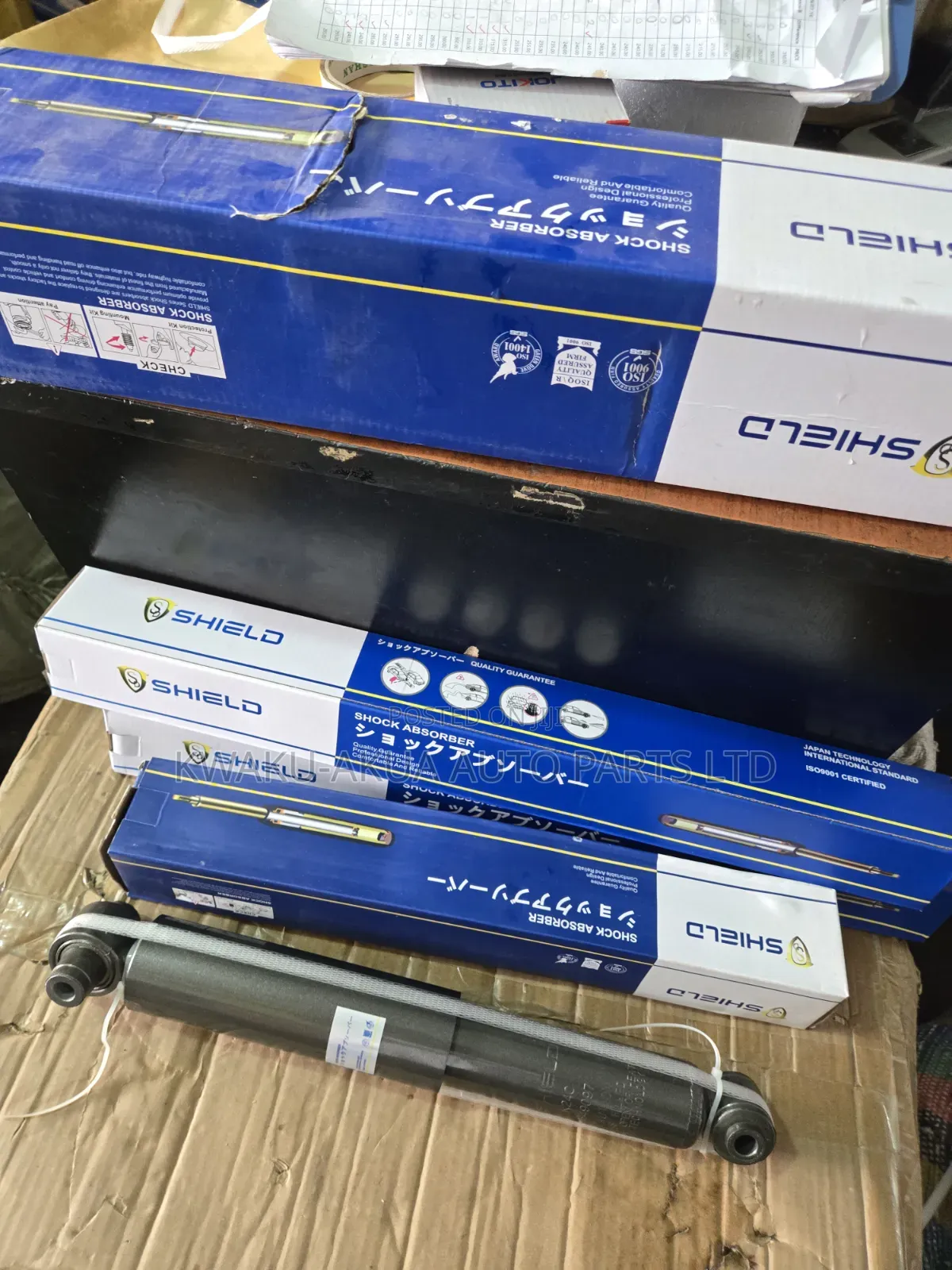 Nissan Rogue Back Shocks Shield