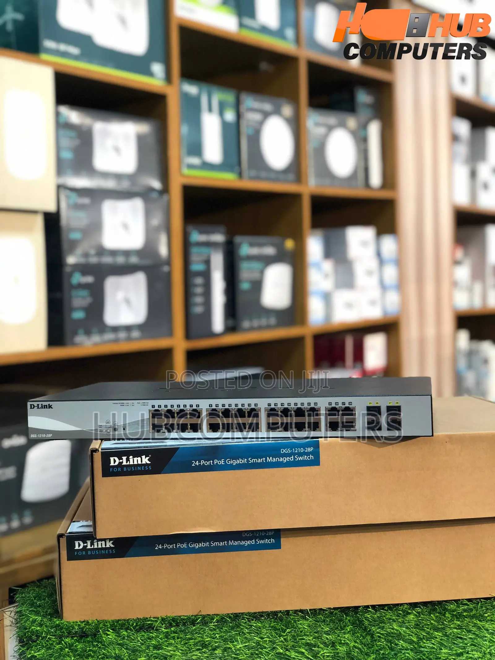 D-Link DGS-1210-28P 24-Port PoE Gigabit Smart Managed Switch