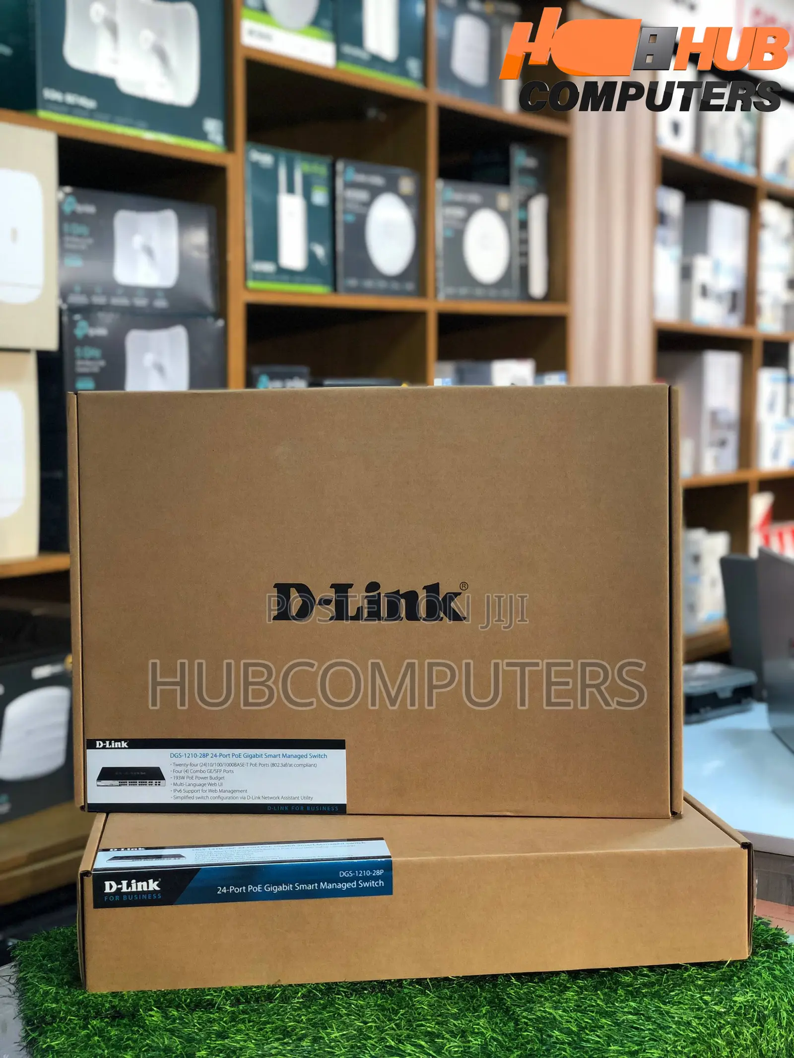 D-Link DGS-1210-28P 24-Port PoE Gigabit Smart Managed Switch