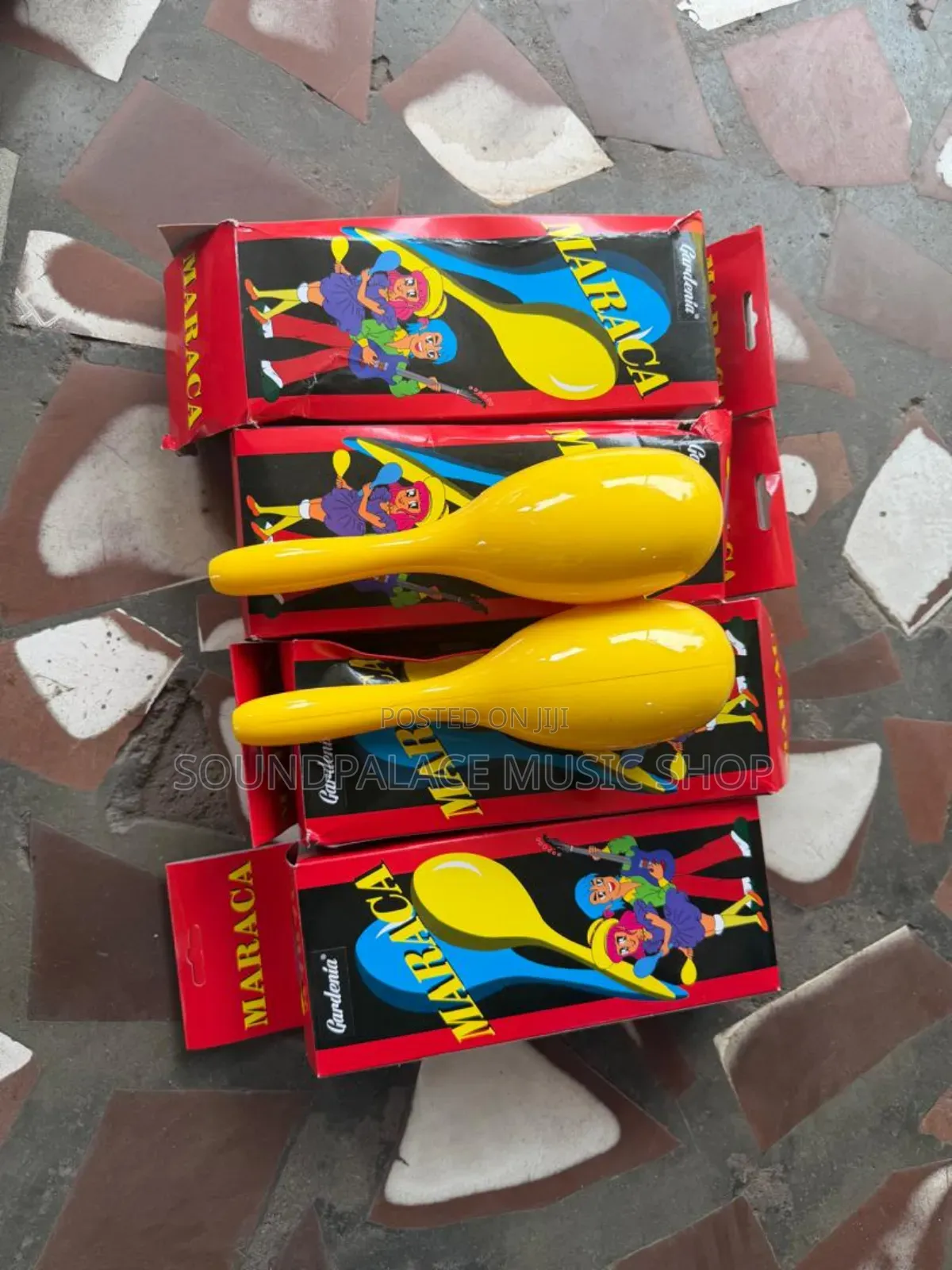 A Pair of Plastic Maracas (We Have Different Colours)