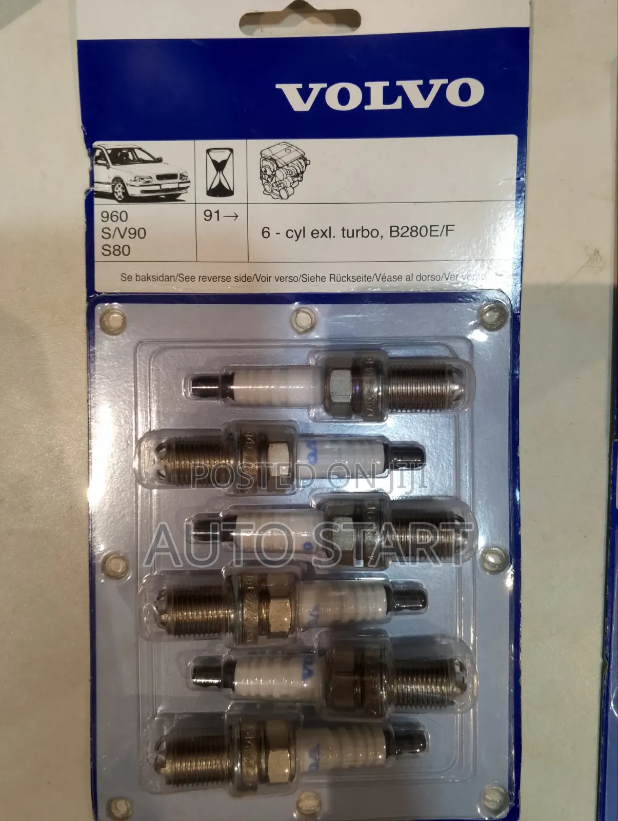 Volve Spark Plugs 16 Short (3pins)