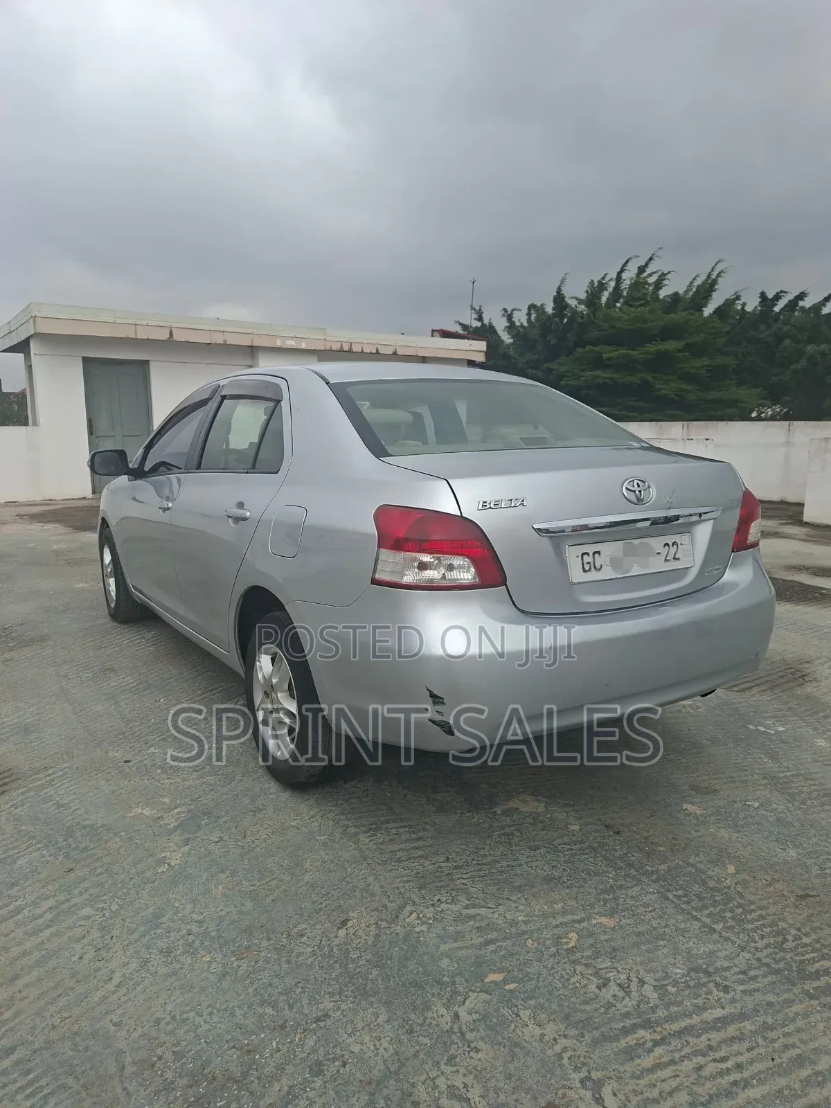 Toyota Belta 2009 Silver