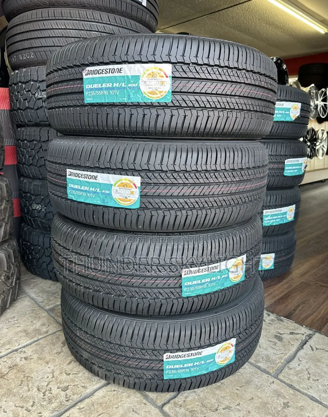 235/55r19 Bridgestone Dueler H/L 400 SUV Tyre