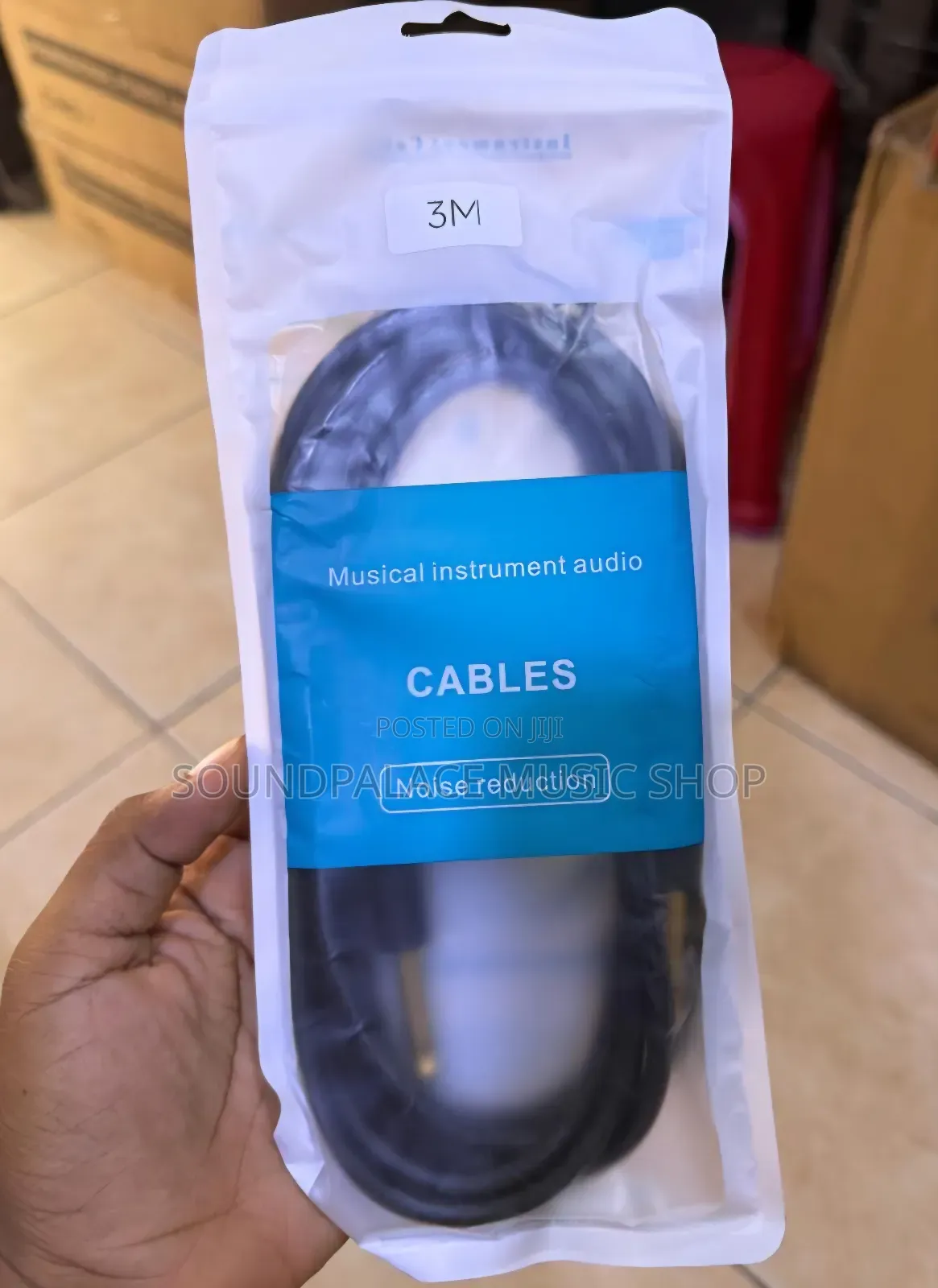 3-Meter (3M) Jack to Ja Audio Cable (6.35 Mm)