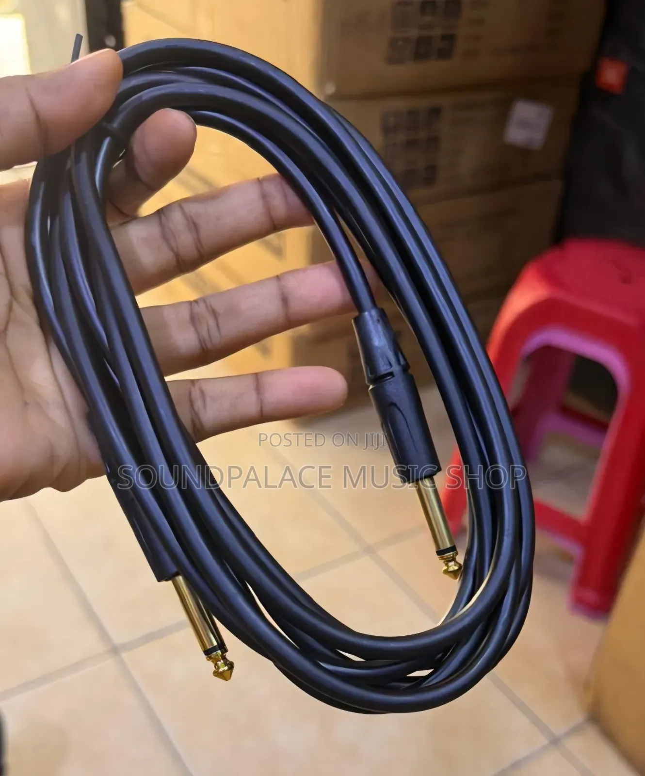 3-Meter (3M) Jack to Ja Audio Cable (6.35 Mm)