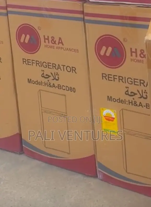 Tabletop Fridge Double Door 80L