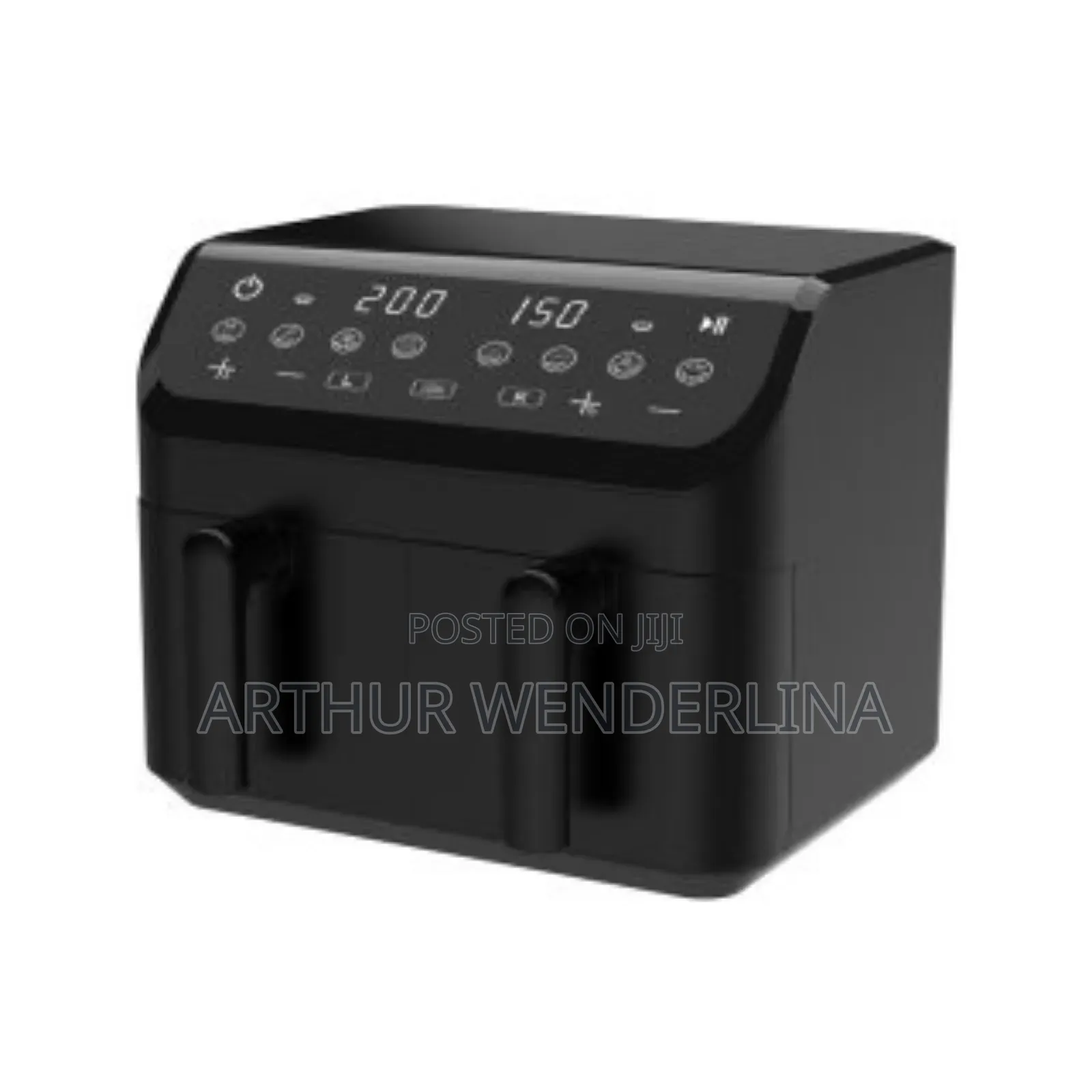 ST-9692 2000W 4.5L Dual Zone 2-Basket Air Circulation Fryer