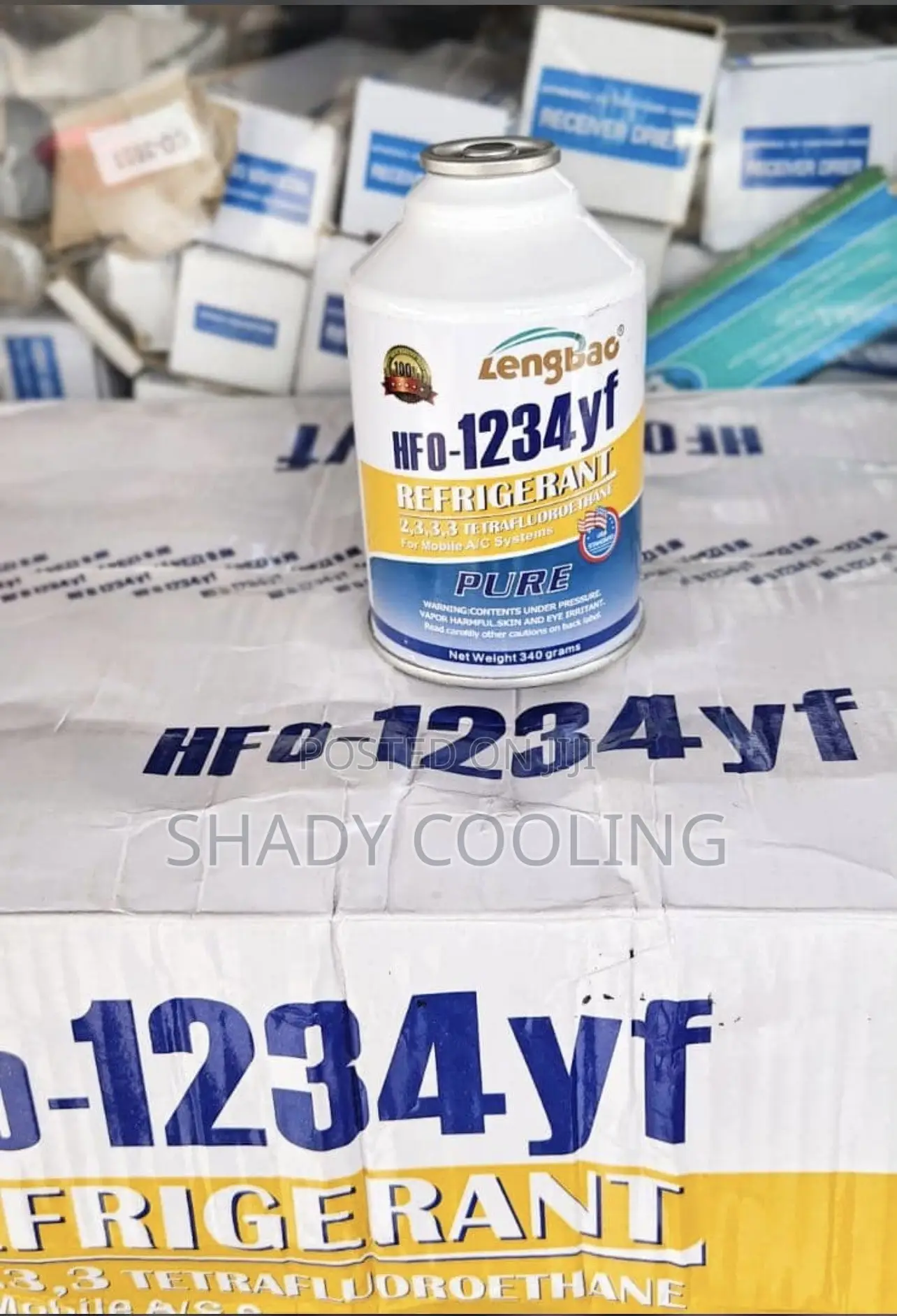 Car AC Refrigerant/Gas R-1234yf