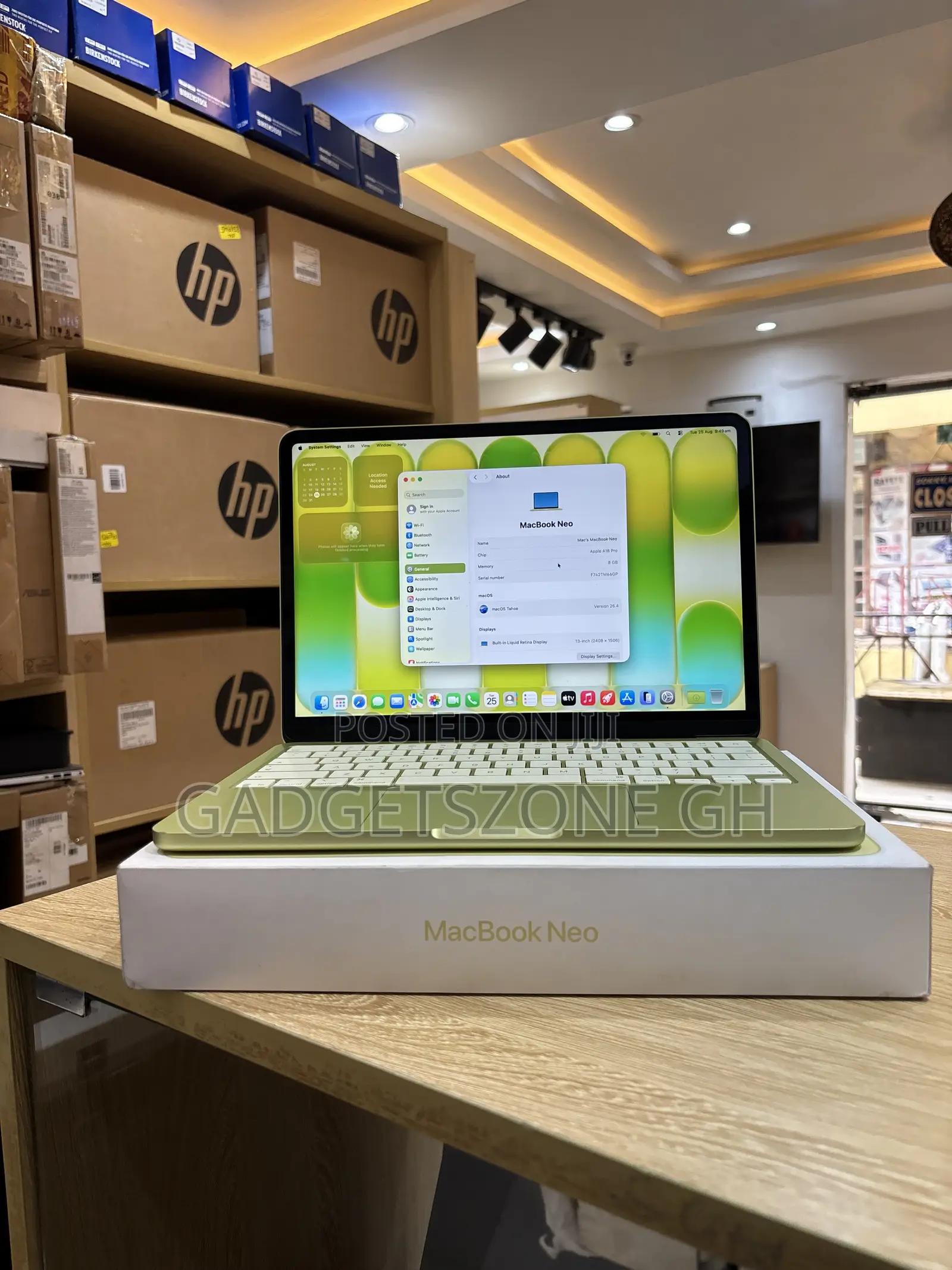 Laptop Apple MacBook Neo 2026 8GB SSD 256GB