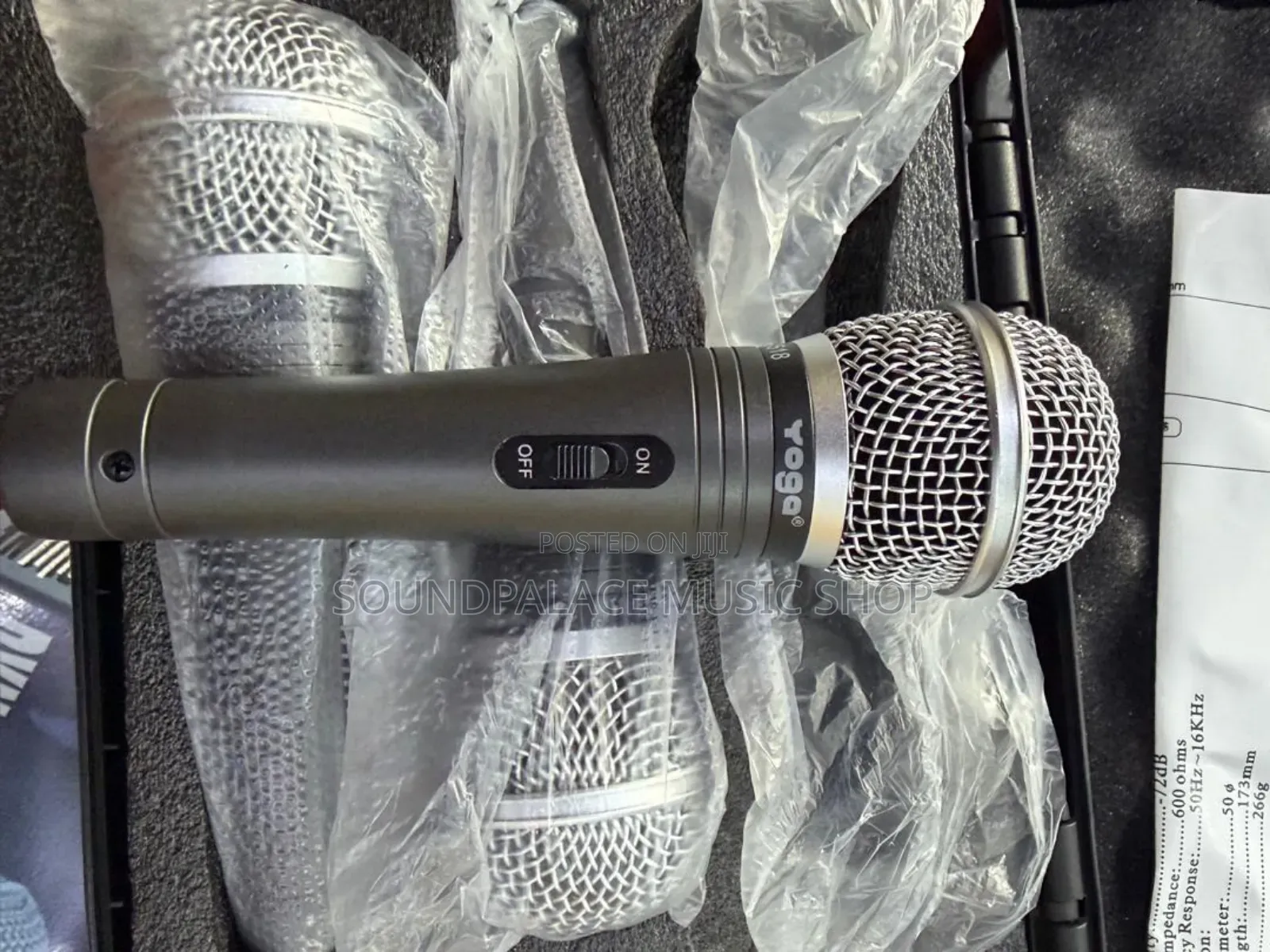 Yoga 3in1 Cord Microphone (Cables Not Included)