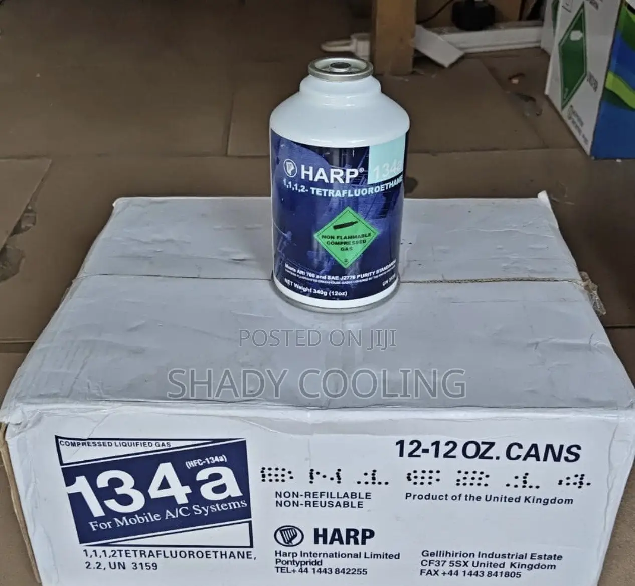 R-134a Harp AC Compressor Gas