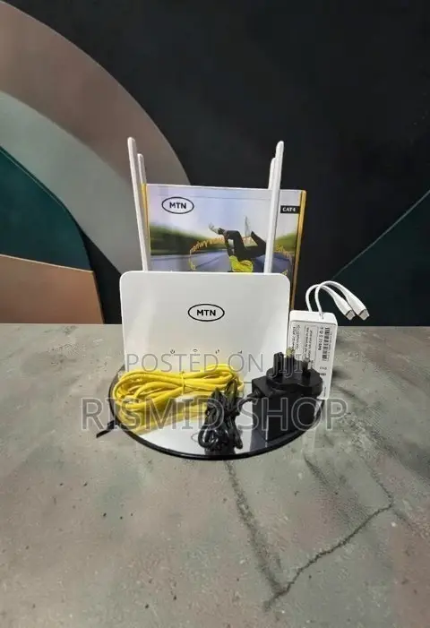 MTN Universal 4g Internet Router & Backup Battery
