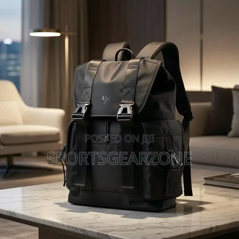 Premium Black Backpack – Stylish & Durable