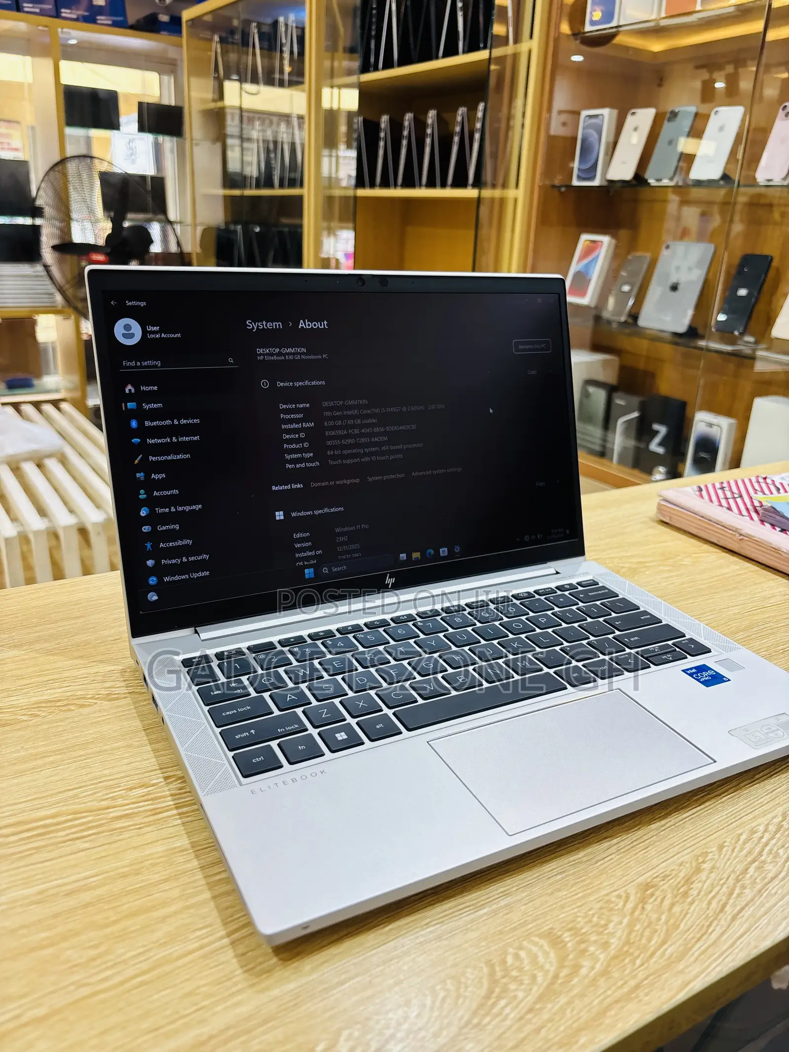 Laptop HP EliteBook 840 G3 8GB Intel Core i5 SSD 256GB