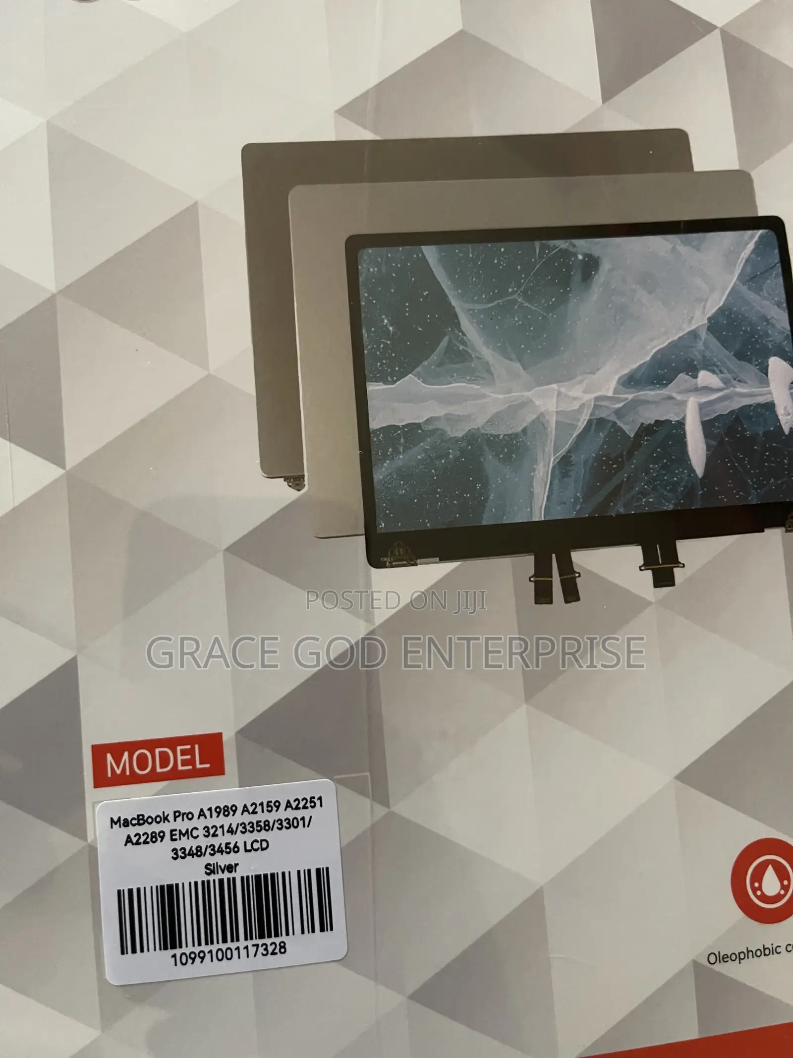 Original Macbook Pro A1989 A2159 A2251 A2289 Emc LCD Silver