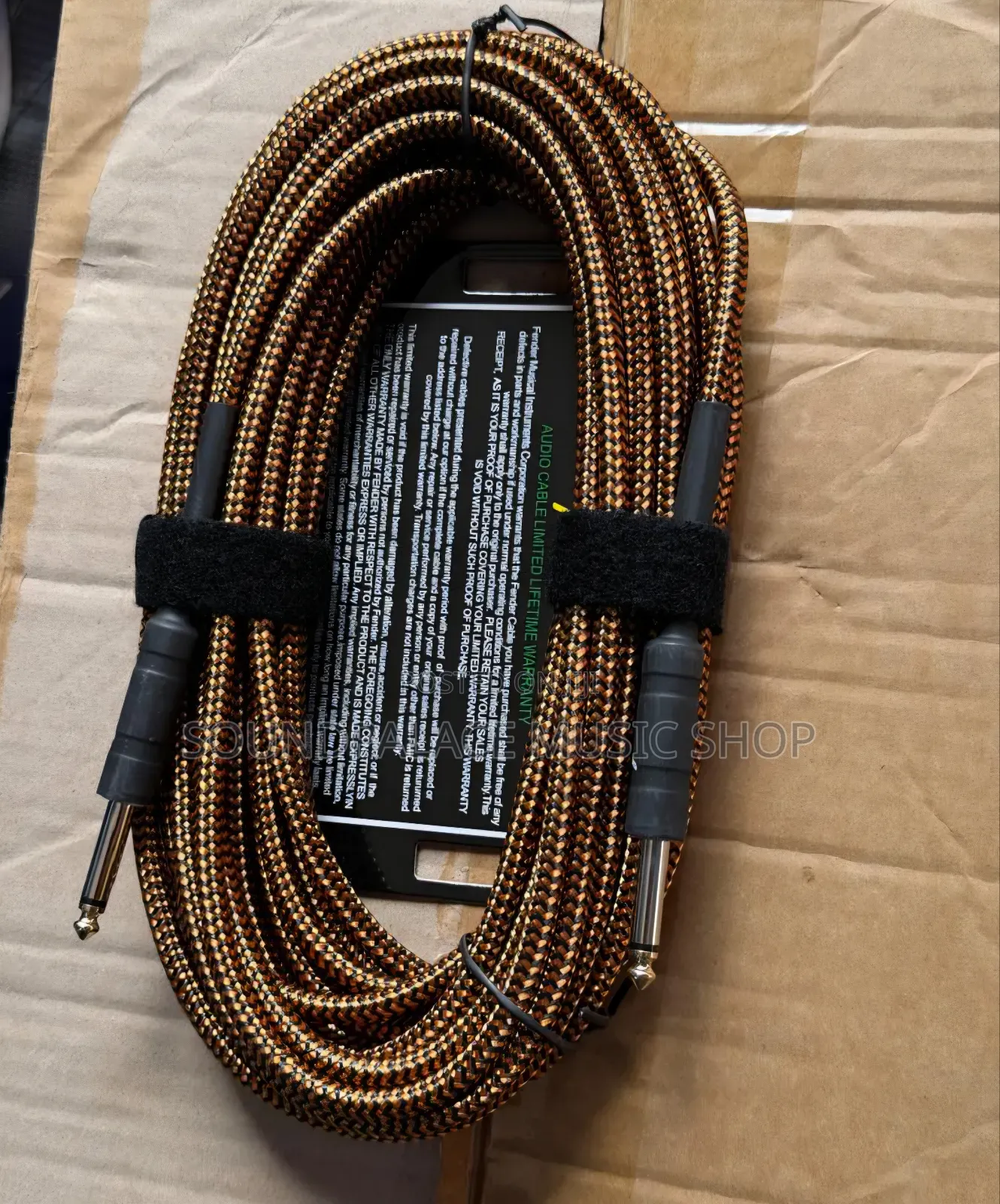 Fender Vintage Premium 10meter (10M) Jack to Jack Cable