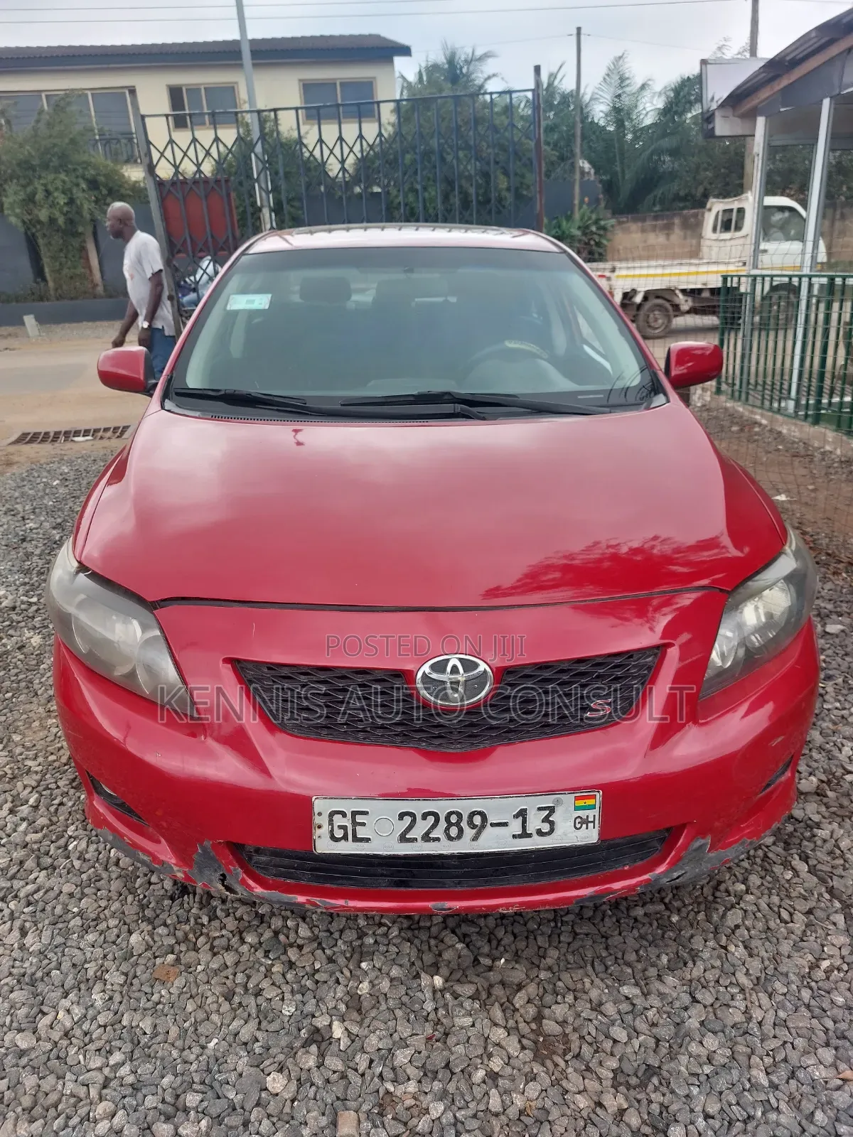 Toyota Corolla 2008 Red