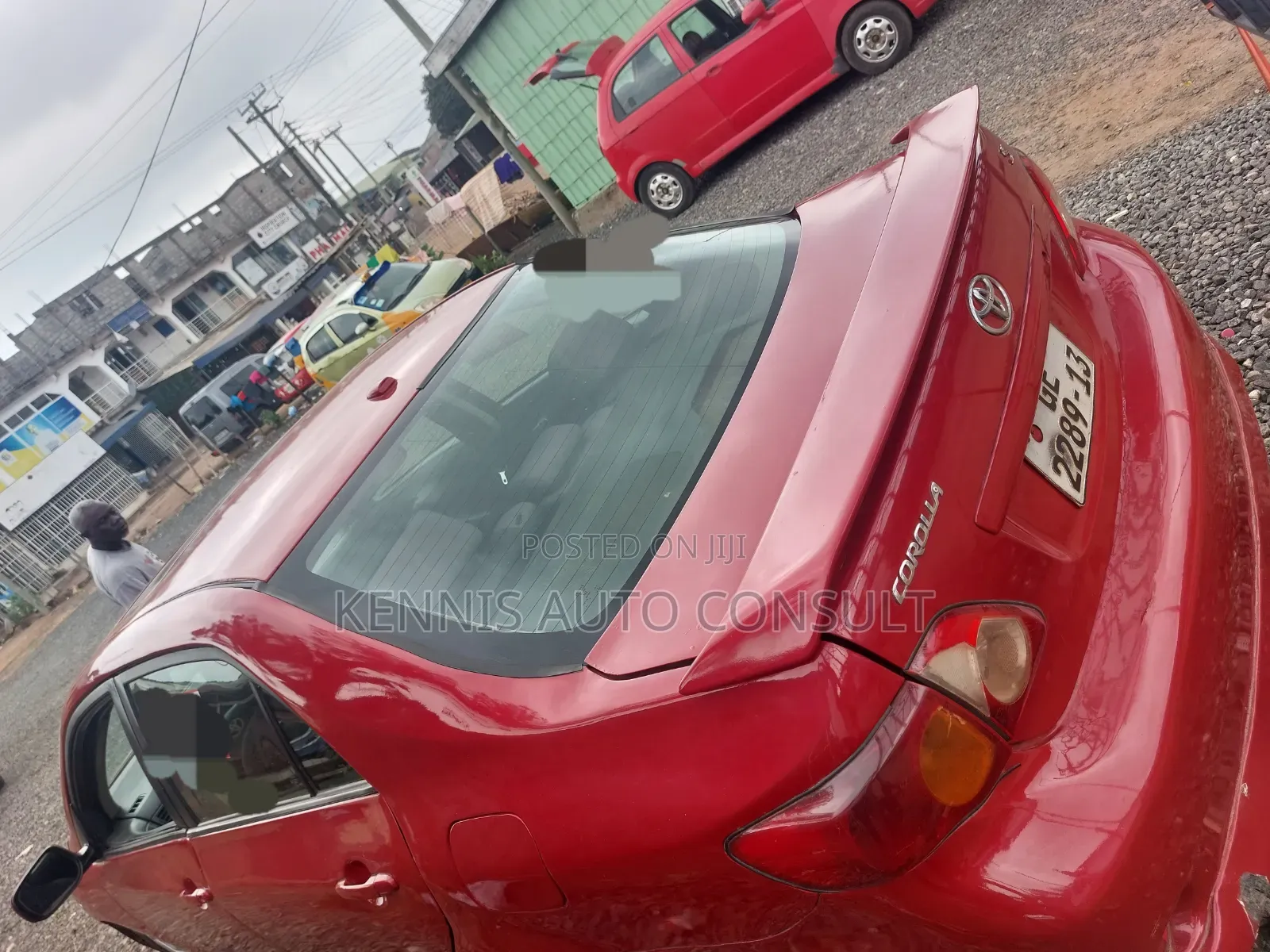 Toyota Corolla 2008 Red