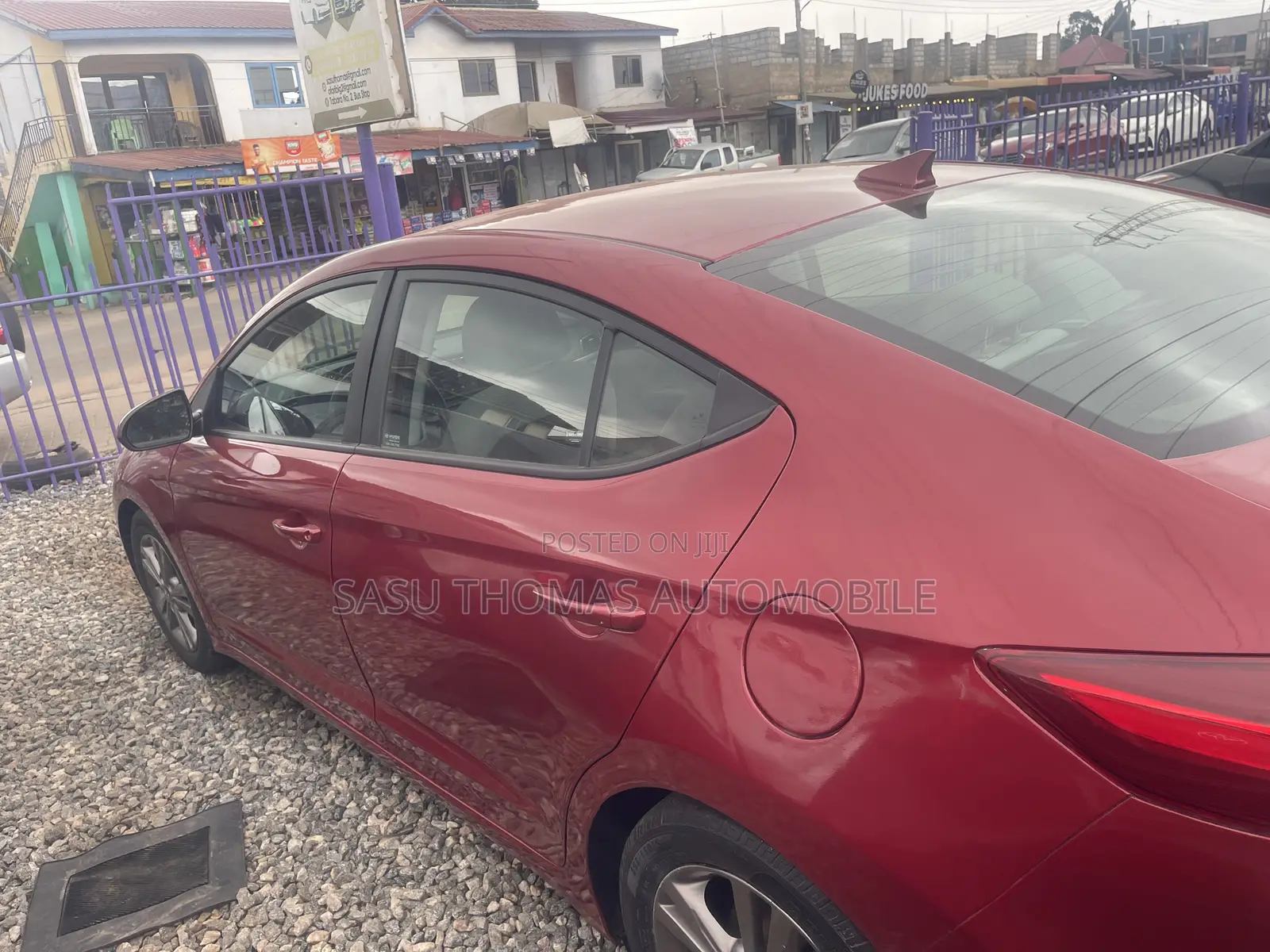 Hyundai Elantra 2018 Burgundy