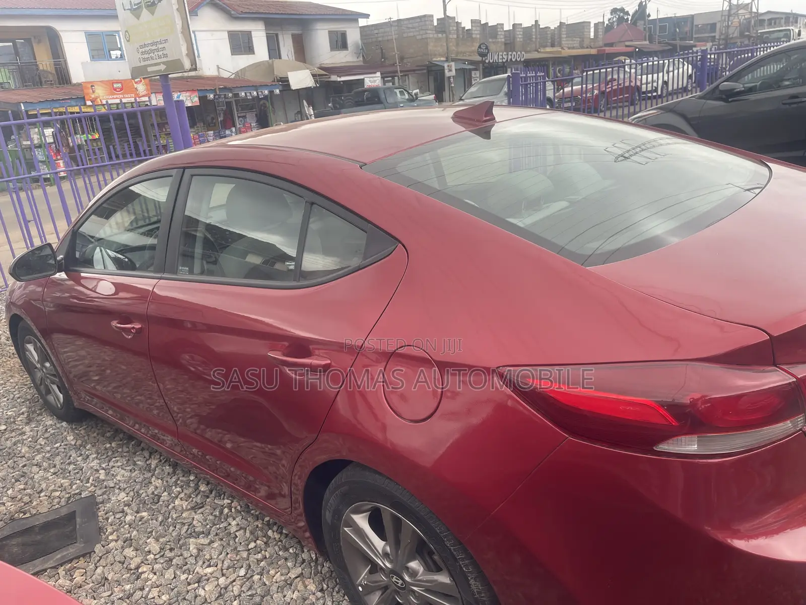 Hyundai Elantra 2018 Burgundy