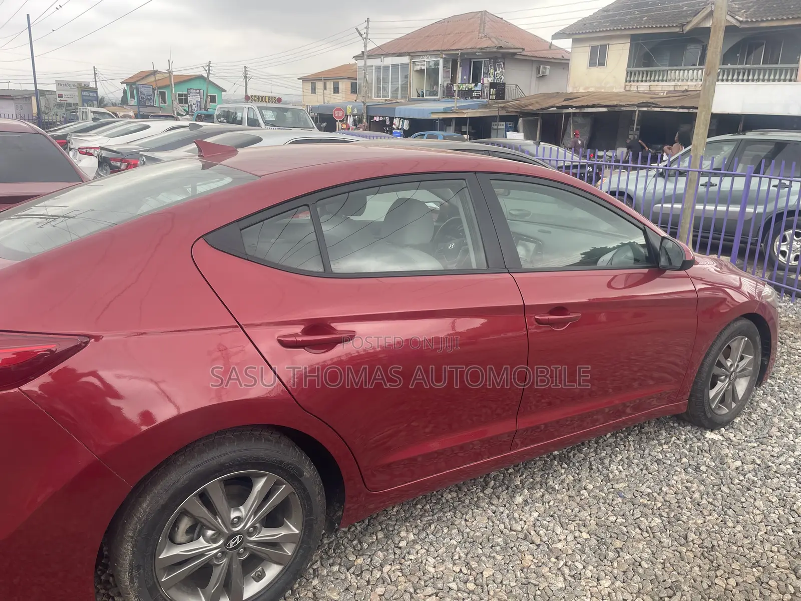 Hyundai Elantra 2018 Burgundy