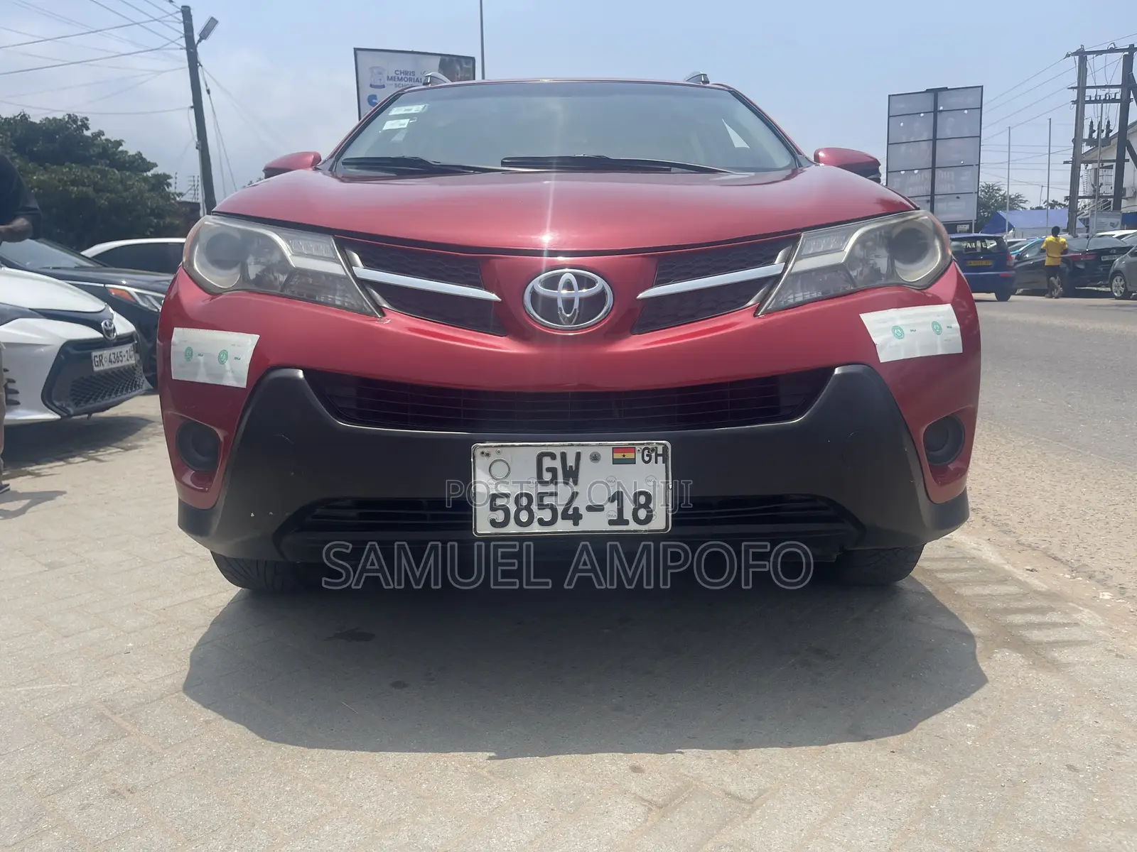 Toyota RAV4 LE 4dr SUV (2.5L 4cyl 6A) 2015 Red