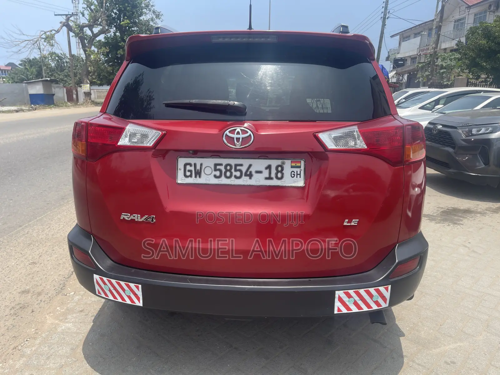 Toyota RAV4 LE 4dr SUV (2.5L 4cyl 6A) 2015 Red