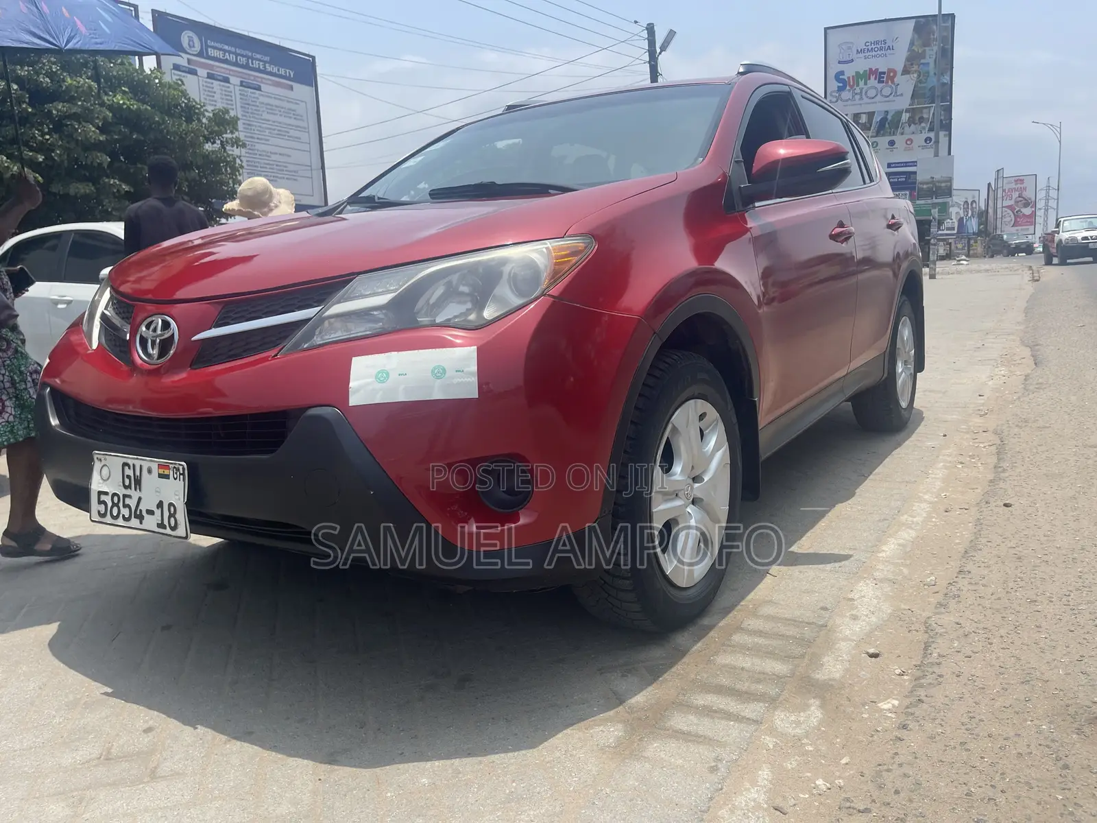 Toyota RAV4 LE 4dr SUV (2.5L 4cyl 6A) 2015 Red