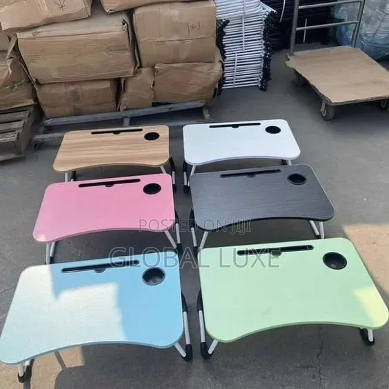 Foldable Laptop Table – Portable Bed & Study Desk