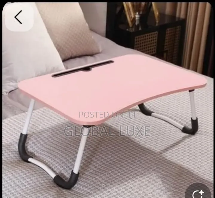 Foldable Laptop Table – Portable Bed & Study Desk
