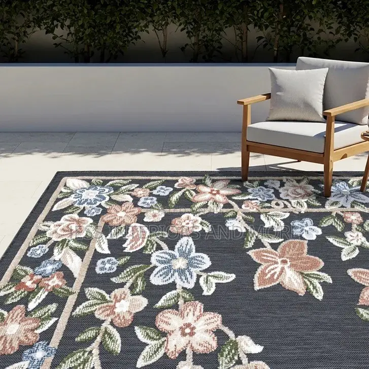 Outdoor Area Rug, 7'10" X 10'