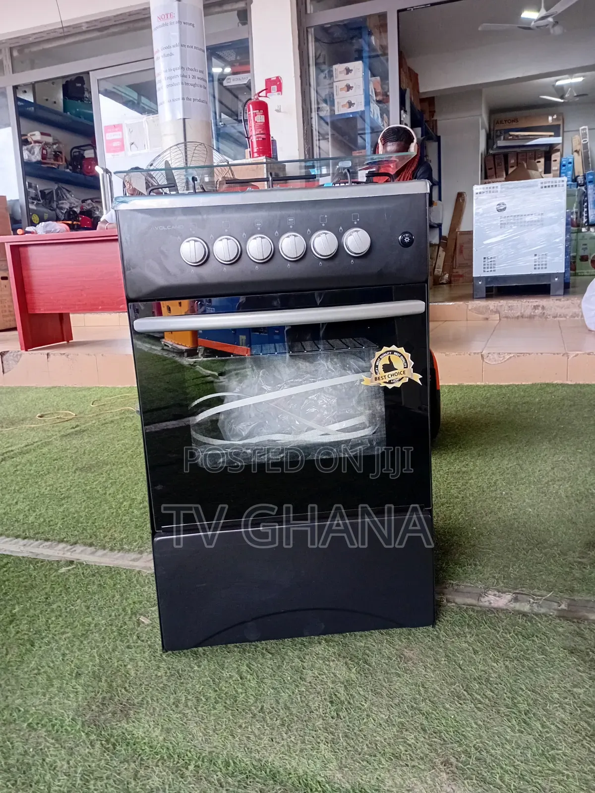 Volcano 50x50 4 Gas Cooker – Beautiful, Durable & Efficient 50x50