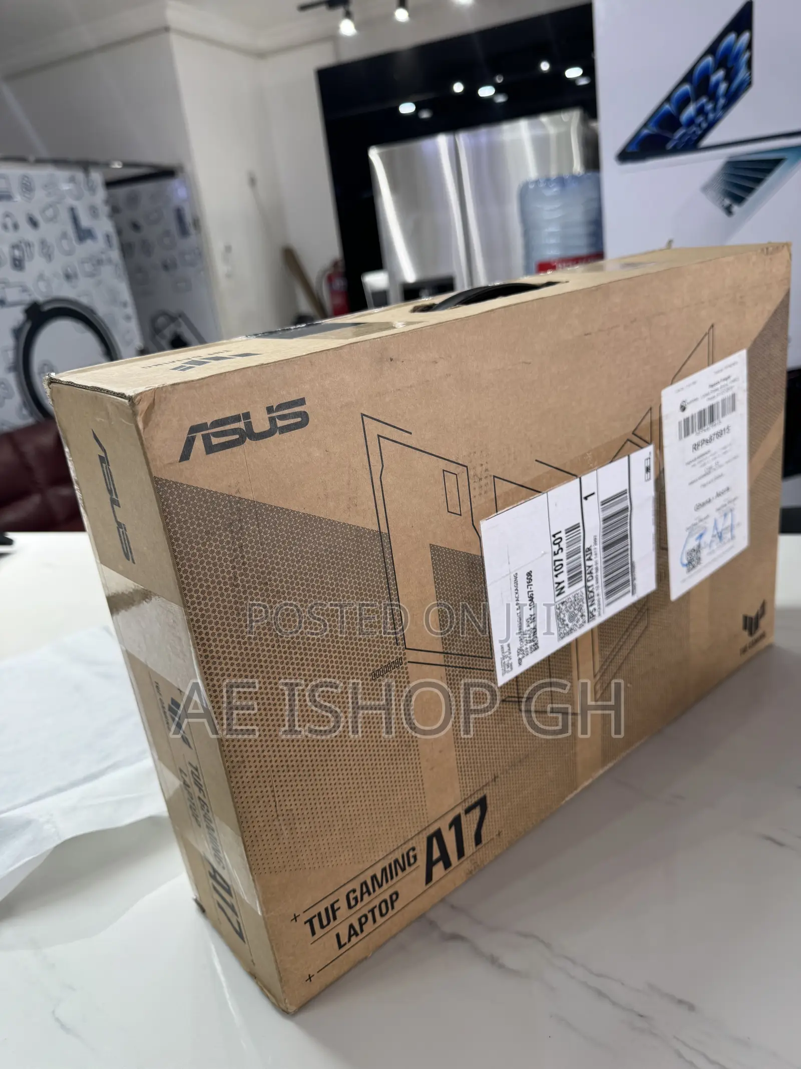 New Laptop Asus TUF Gaming A17 8GB AMD Ryzen 7 SSD 512GB