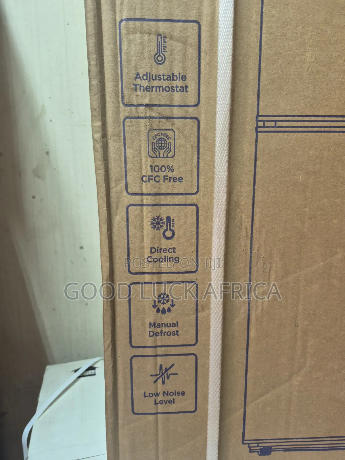 Chigo Durable Table Top Double Door Fridge 68 Litres