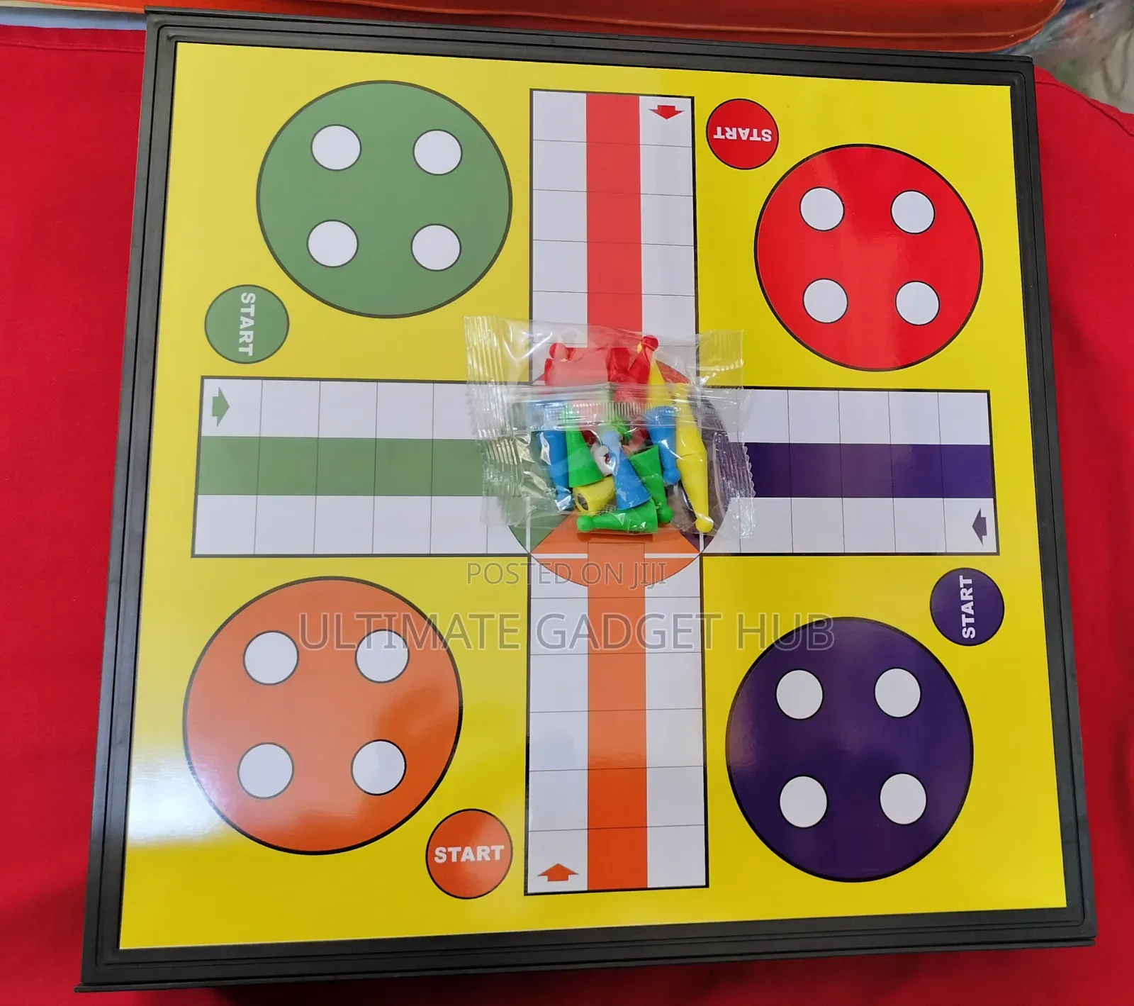 Board Games (4 in 1)Ludo,Chess,dami & Snake Ladder Board