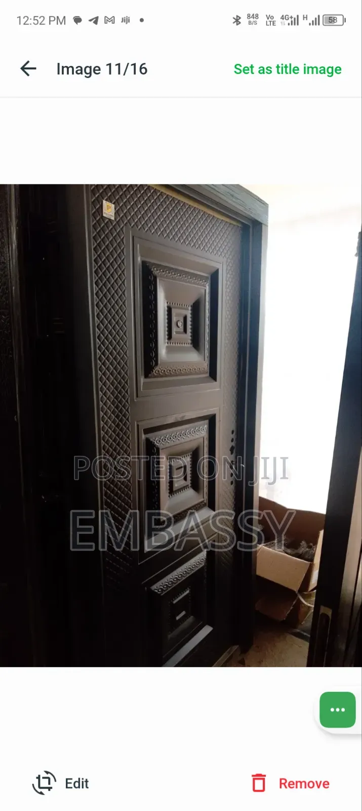 Auntie Rust Security Door