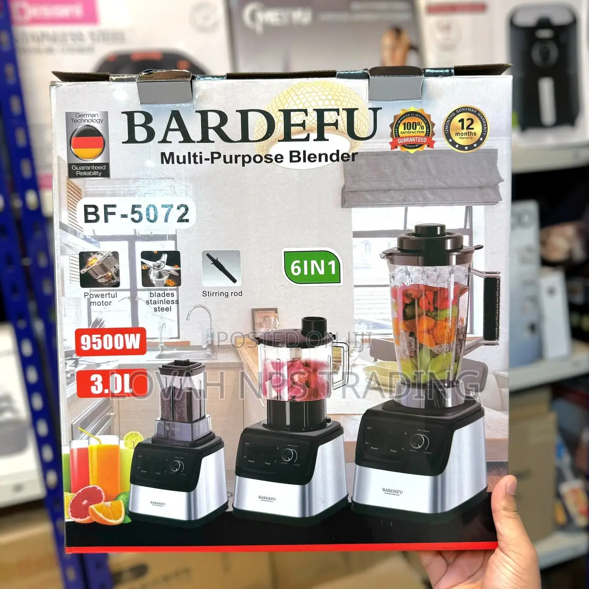 Multipurpose 8-in-1 Blender