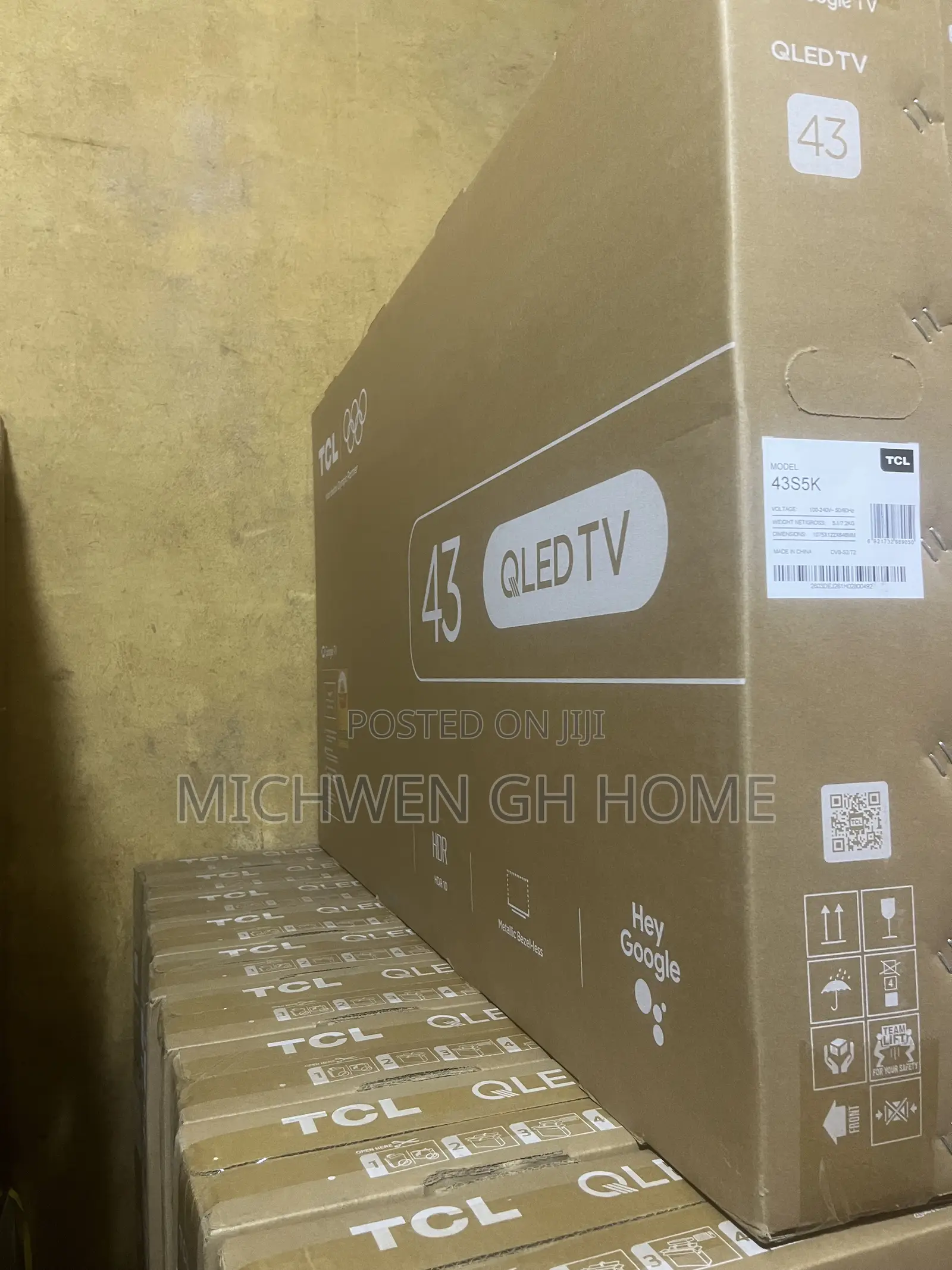 TCL Qled 43Inches 4K Smart TV