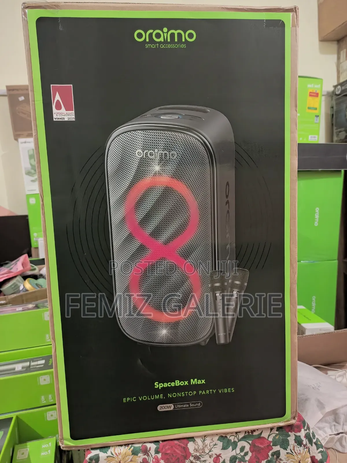Oraimo SpaceBox Max 200W Auracast Speaker