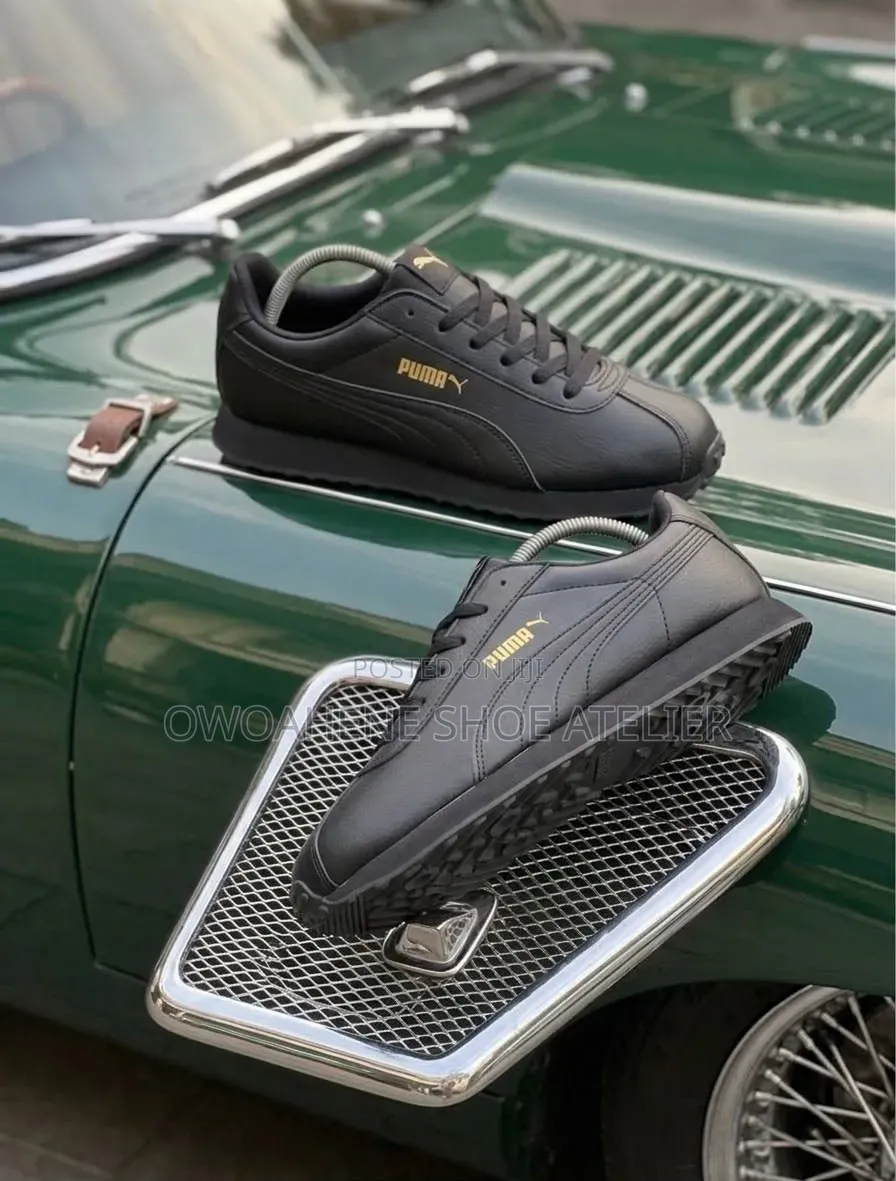The "PUMA Black-Puma Team Gold" Colorway.