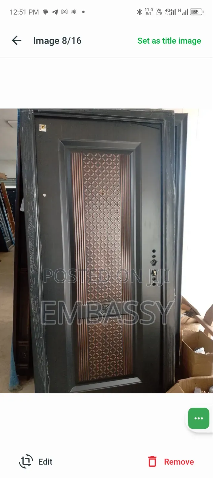 Auntie Rust Security Door