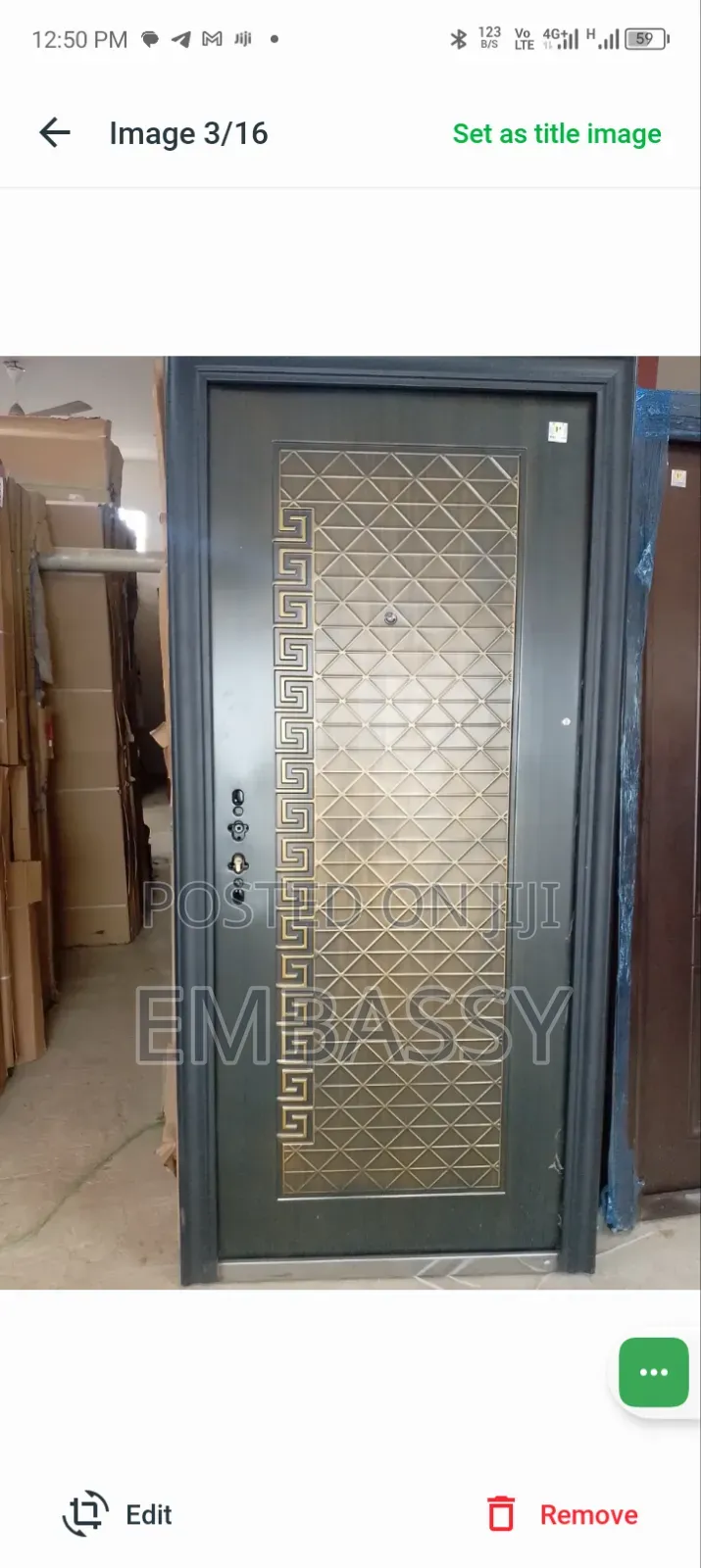 Auntie Rust Security Door