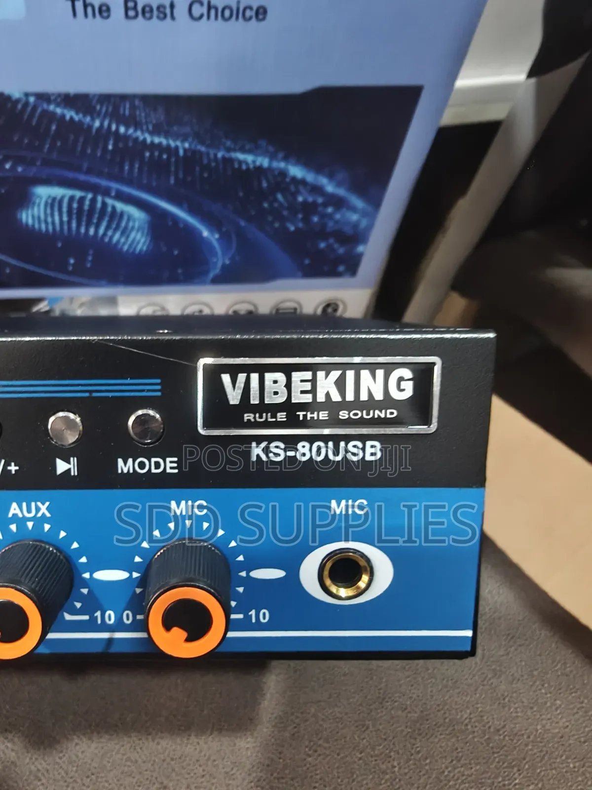 Vibeking KS-80USB 80 Watts Mini Amplifier Bluetooth,USB Karoake
